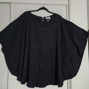 Elegant Black Women's Cape